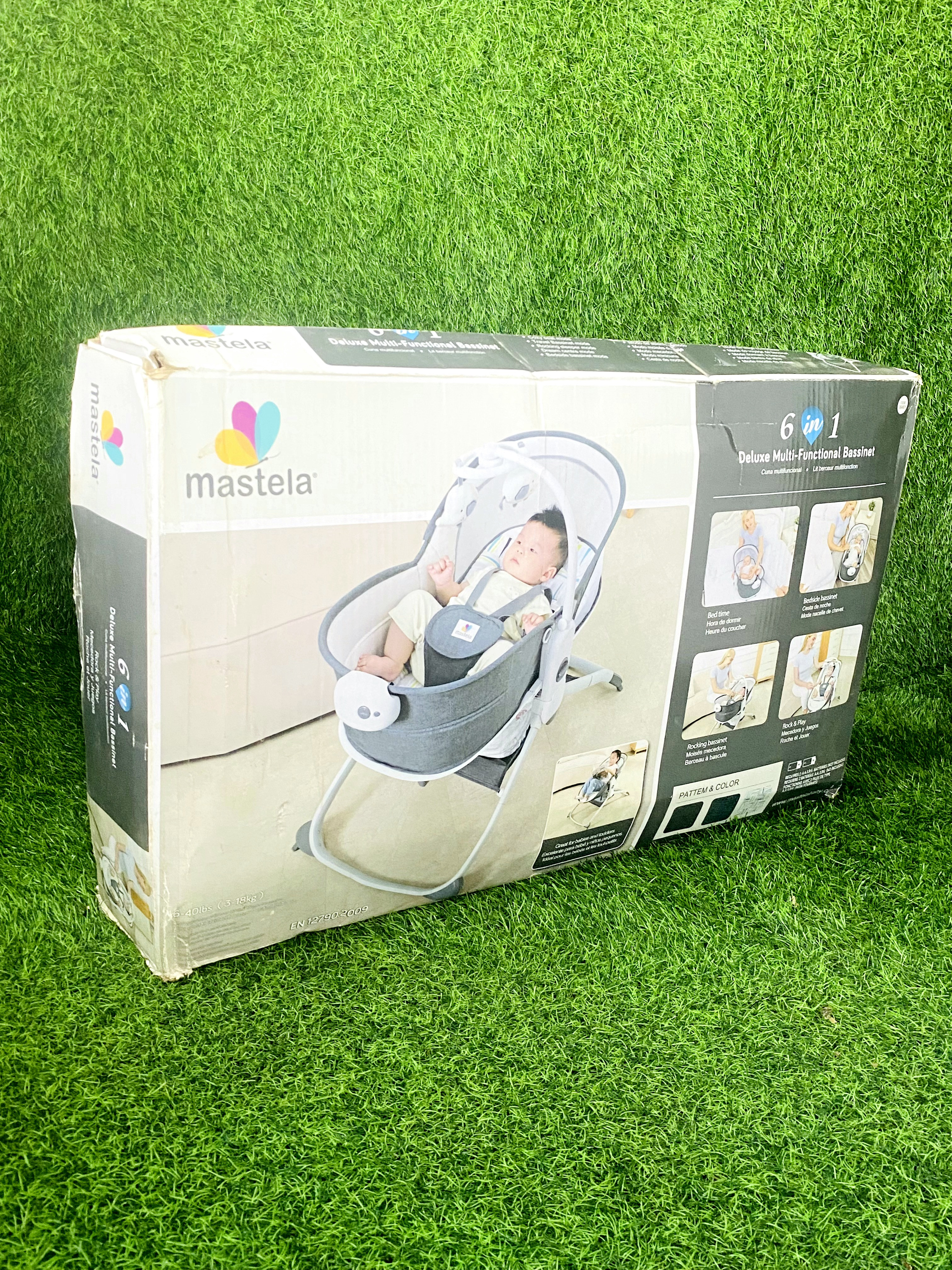 Mastela 3-in-1 Deluxe Multi-Functional Bassinet/Swing